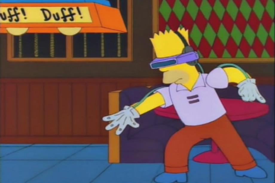 Bart avec des lunettes VR (Photo : Capture d'écran)