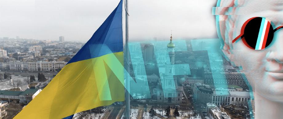 NFT d'un drapeau ukrainien vendu. (photo : Crypto Latam)