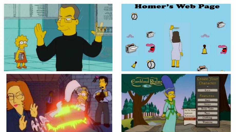 Une visite guidée de quelques-uns des épisodes des Simpson dans lesquels les personnages interagissent avec la technologie sous ses différentes formes