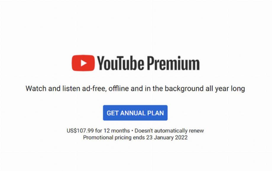 Nouveaux forfaits YouTube Premium pour l'Allemagne, l'un des pays sélectionnés pour la réduction des coûts. (photo : mode de vie)
