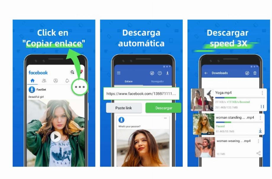 Le téléchargement de vidéos depuis Facebook, depuis ETM Video downloader, est très facile à utiliser