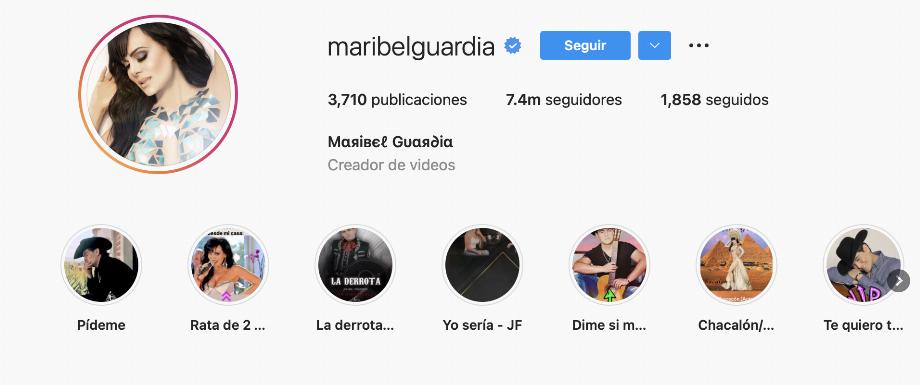 Instagram de Maribel Guardia. (photo : Instagram)