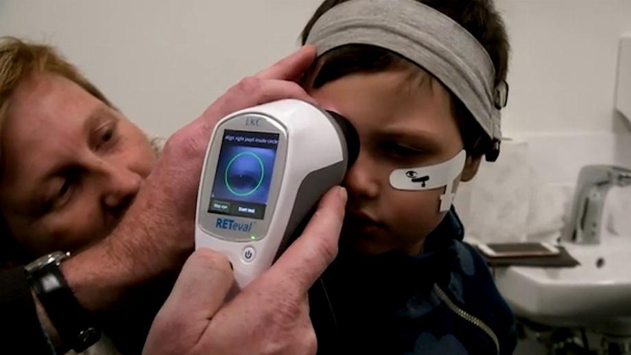 Un test rétinien avec une caméra haute résolution pourrait détecter les troubles de l'autisme