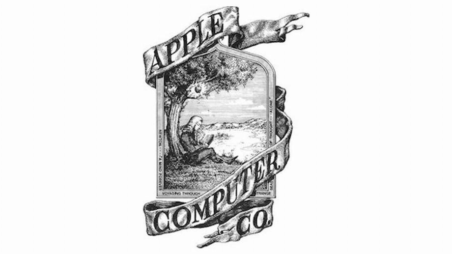 C'était le premier logo Apple