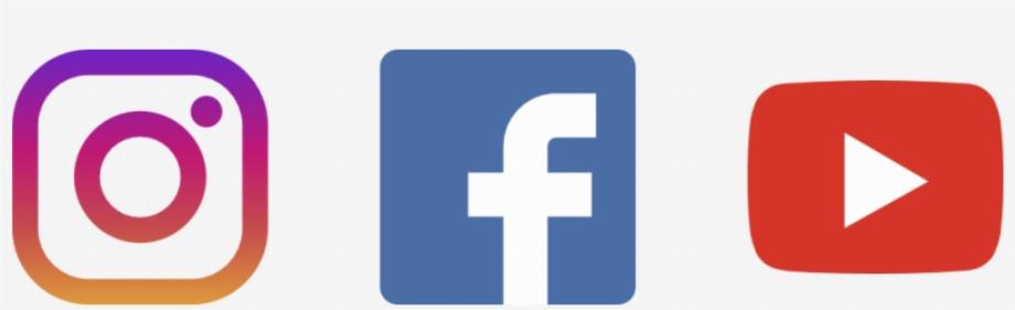 Logos Instagram, Facebook et YouTube. (photo: Merca2.es)