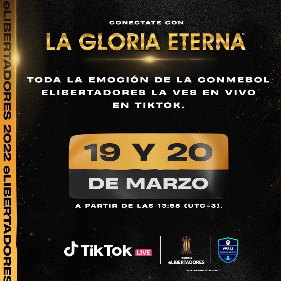 Conmebol diffusé sur TikTok (Photo: TikTok)