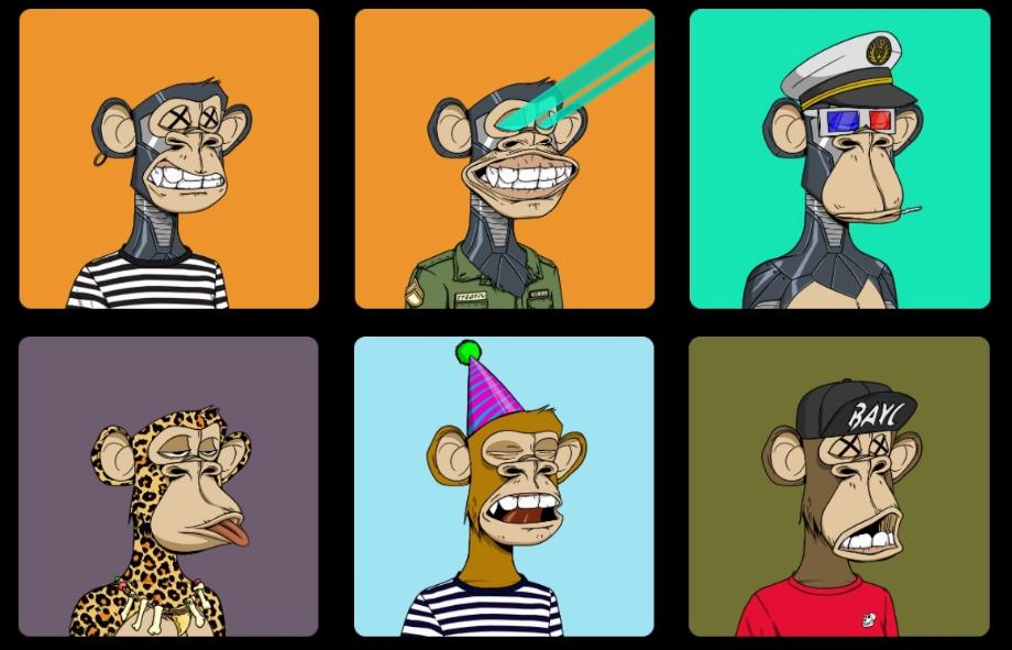 Les Bored Ape Yacht Clubs sont des NFT limités