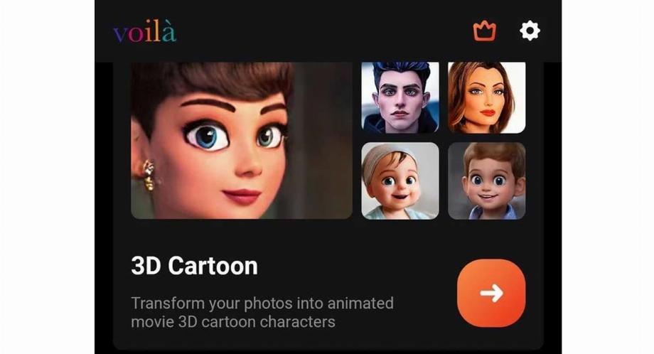 Devenez un personnage Pixar. Photo: ‘Voilà Al Artist’