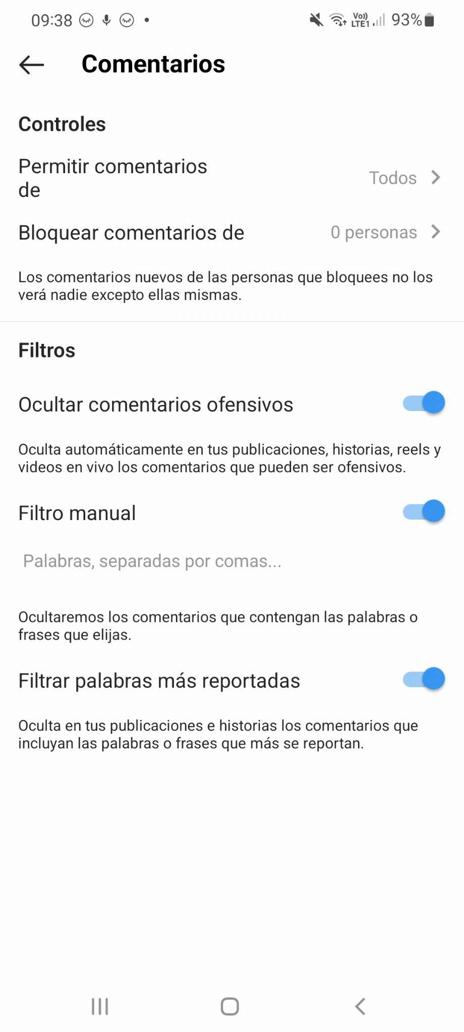 Il est possible de bloquer les commentaires facilement