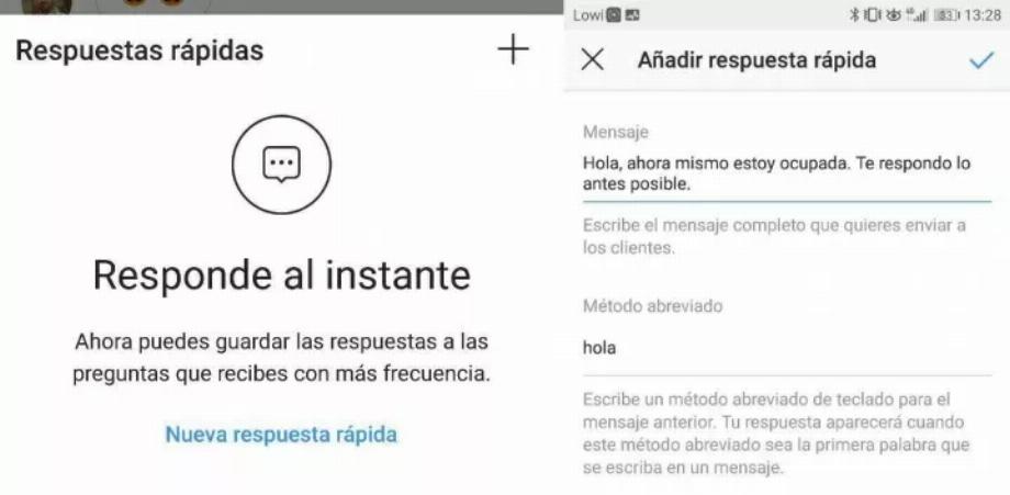 Réponse rapide sur Instagram. (photo : Le Groupe Informatique)