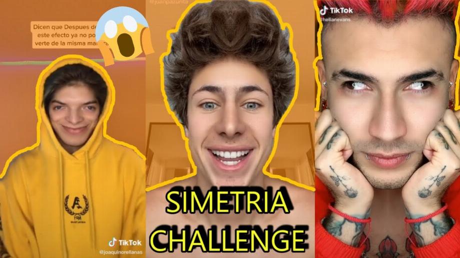 Défi de symétrie sur TikTok. (photo : YouTube)