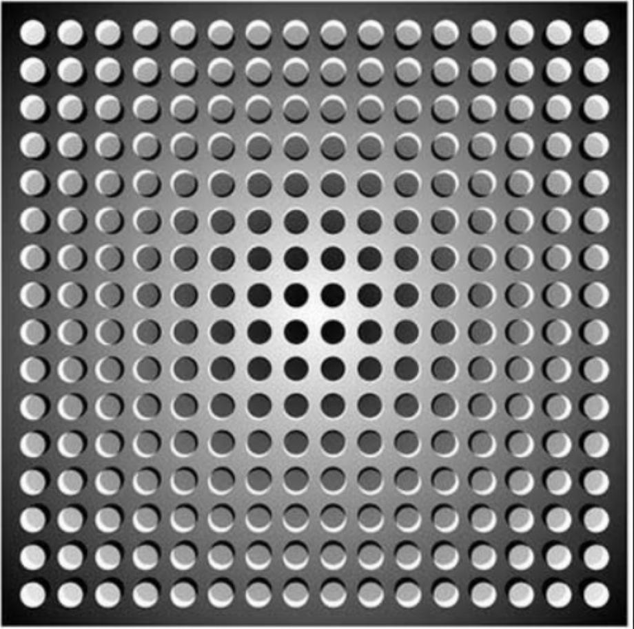 Illusion de mouvement dans une image statique