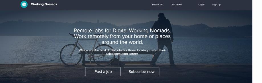 Travailleurs nomades, une option pour faire ses premiers pas dans le monde du télétravail