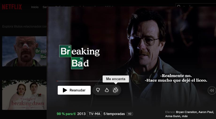 J'adore Netflix. (photo : Agrandissement)