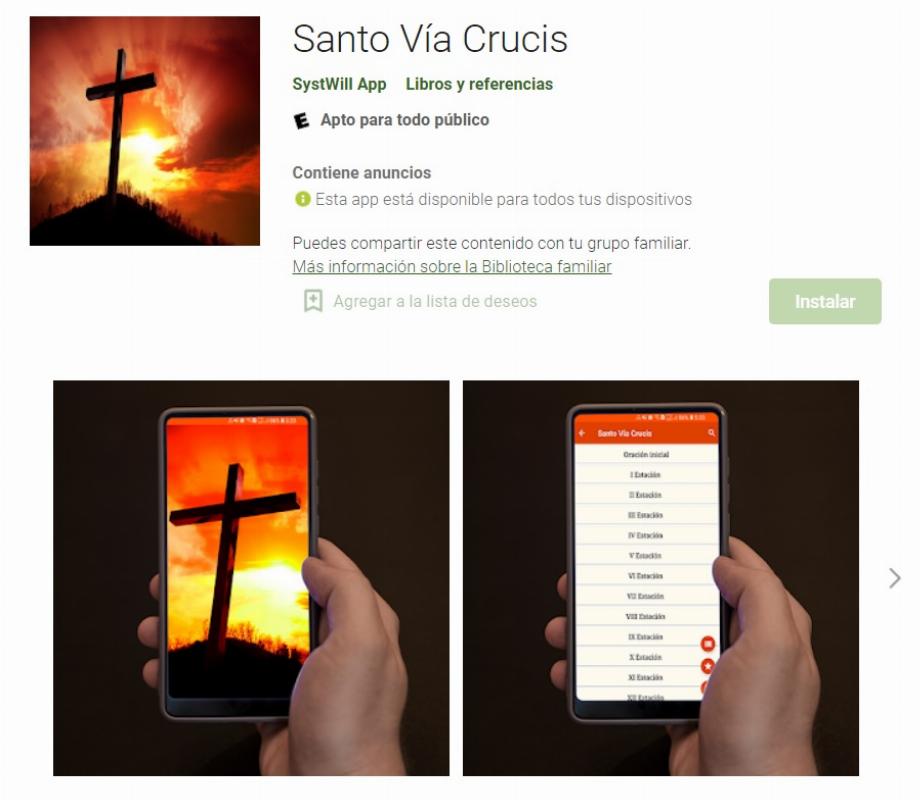 Holy Way of the Cross est disponible pour iOS et Android