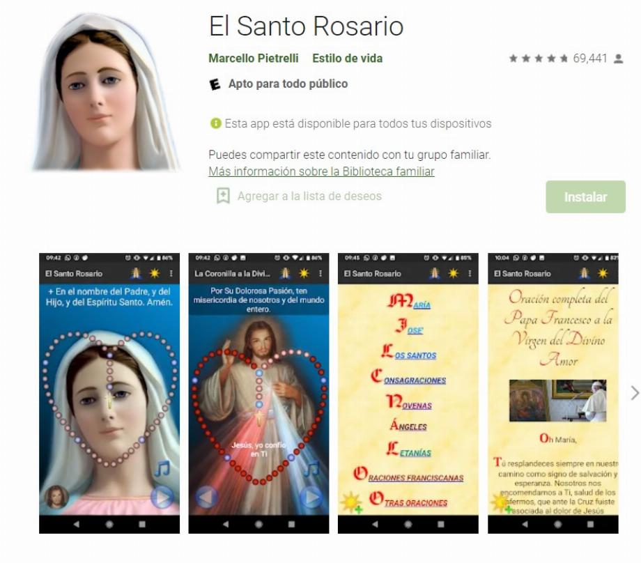 Le Saint Rosaire propose un accompagnement guidé