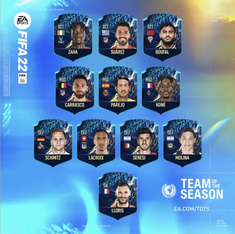 TOTS FIFA 22. (Photo: EA Sports)