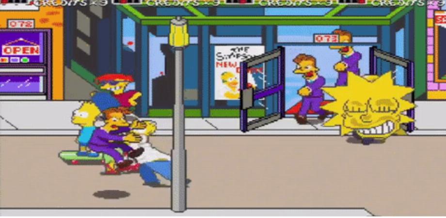 Les Simpsons est le premier jeu vidéo de la franchise