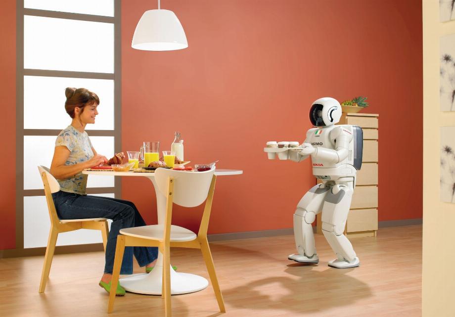 Des robots du futur vivant avec des humains dans leurs maisons. (photo : Journal d'Autodesk)