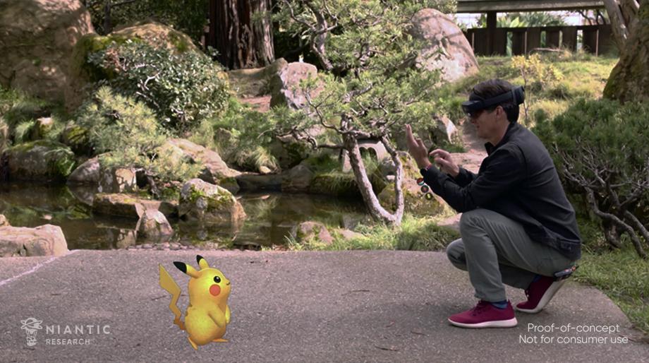 Pokemon Go de Niantic est un jeu mobile en réalité augmentée (photo : Niantic)