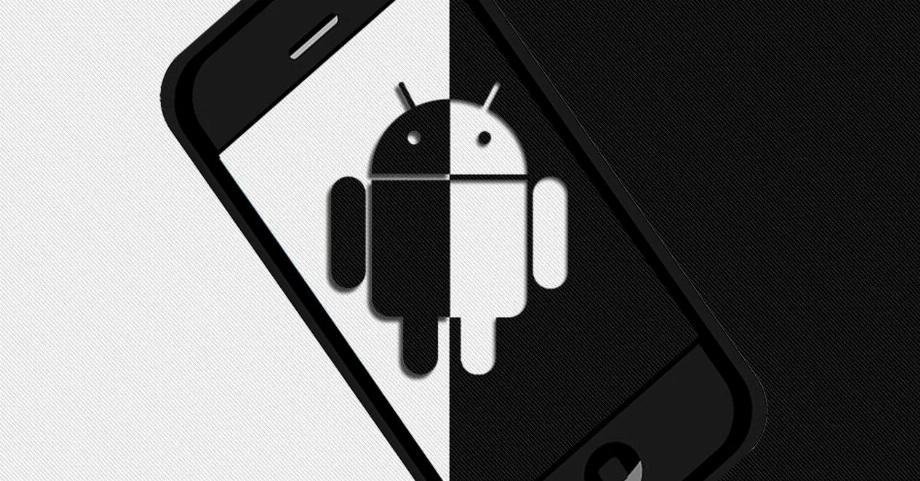 Mode sombre sur Android. (photo : ClubTech)