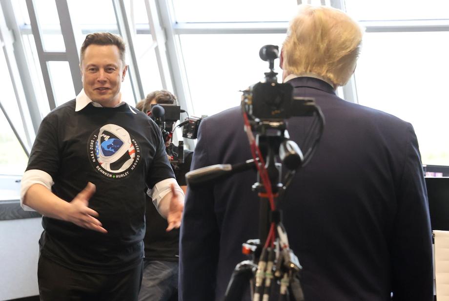 Elon Musk a critiqué le réseau social de l'ancien président Donald Trump (Photo : REUTERS/Jonathan Ernst)
