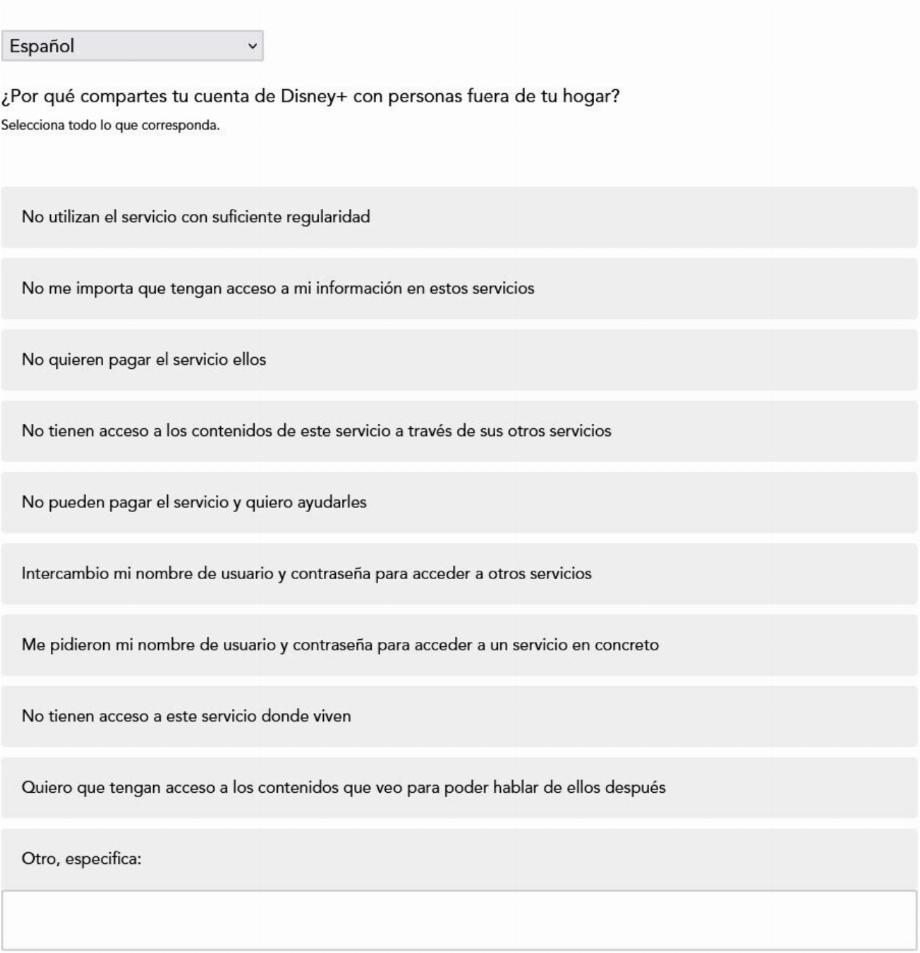 Sondage Disney+. (photo : Disney+)