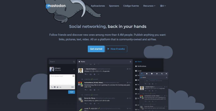Dans Join Mastodon, vous pouvez trouver une liste d'instances ou de communautés disponibles
