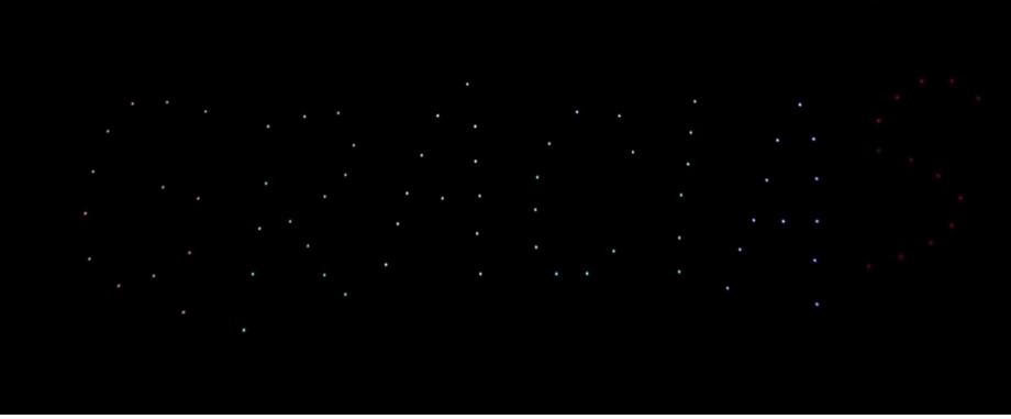 Le ciel s'est illuminé d'un dernier salut