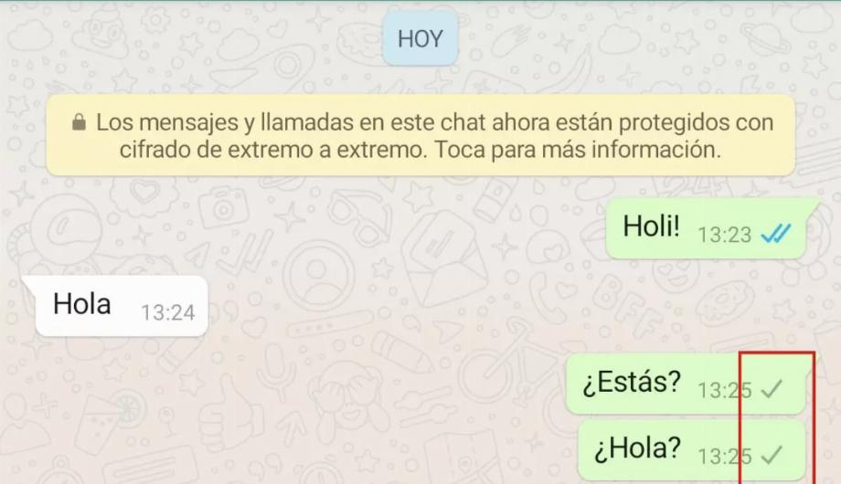 Une seule vérification sur WhatsApp. (photo : Android gratuit)