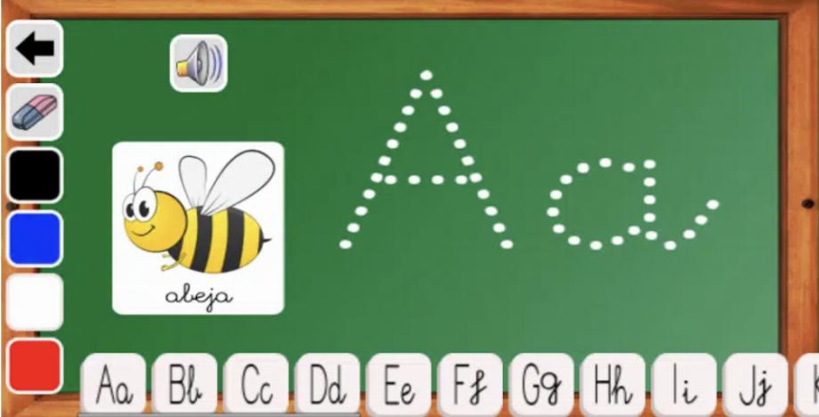 App Apprenez à lire et à écrire. (photo : Éducation 3.0)