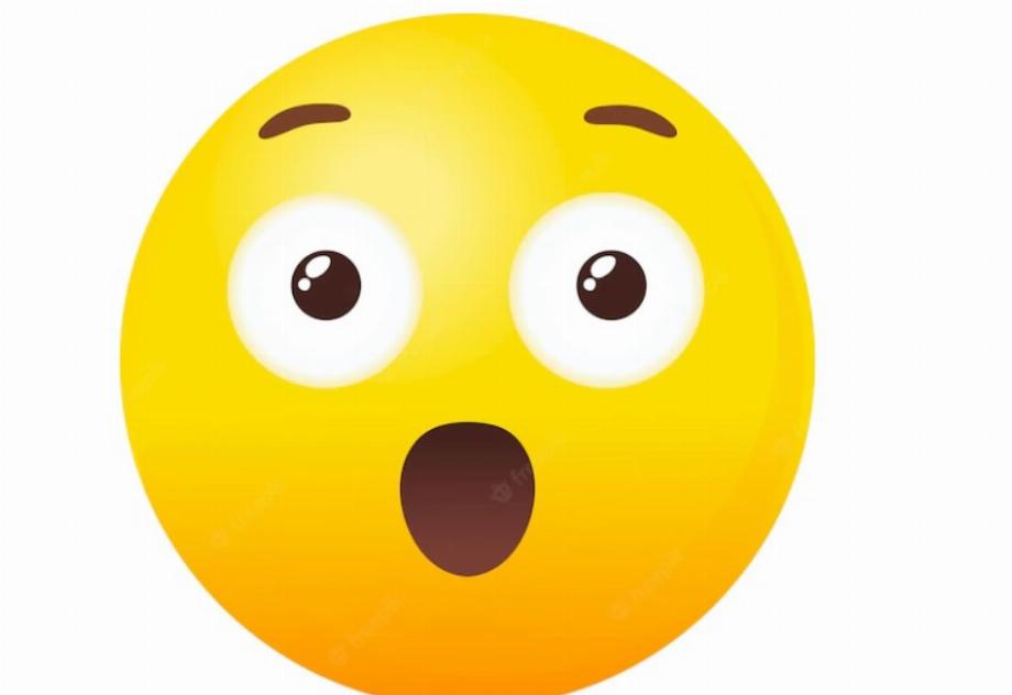 L'emoji surpris fait partie de ceux que WhatsApp a ajouté à ses réactions