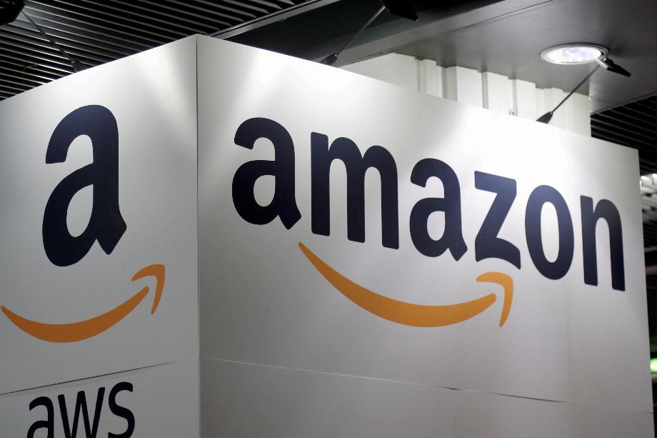 Logo Amazon (Photo : REUTERS/Charles Platiau//Photo d'archive)