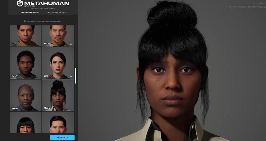 MetaHuman Creator, une plateforme gratuite pour développer des avatars numériques hyperréalistes