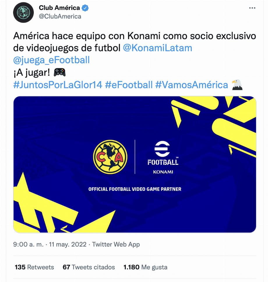 (photo : Club America sur Twitter)