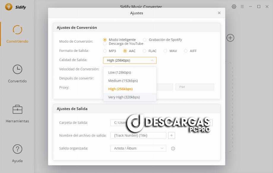 Convertisseur de musique Sidify. (photo : TéléchargementsPcPro)