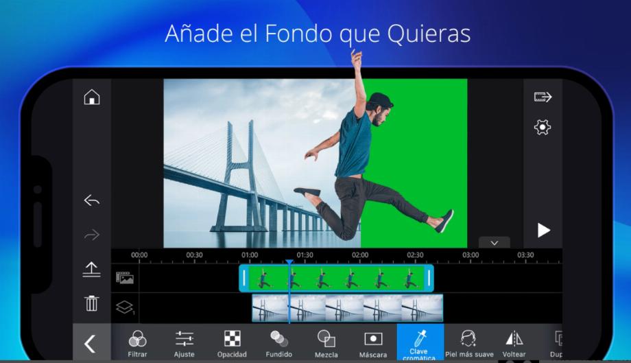 PowerDirector est disponible pour iOS et Android
