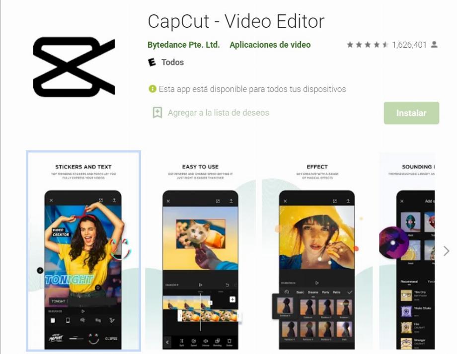 CapCut, une nouvelle application pour éditer des clips qui fait fureur