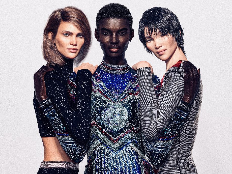 Balmain a chargé l'ancien photographe de mode Cameron-James Wilson de créer une