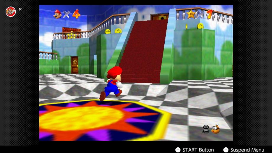 Super Mario 64 fait partie des jeux jouables sur la Nintendo Switch (Photo : Nintendo)
