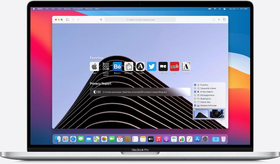 Safari sur MacBook. (photo : Pomme)