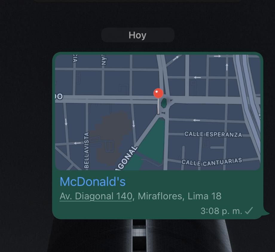 6 utilisations pour donner WhatsApp en plus d'envoyer des messages. (photo : iPhone/José Arana)