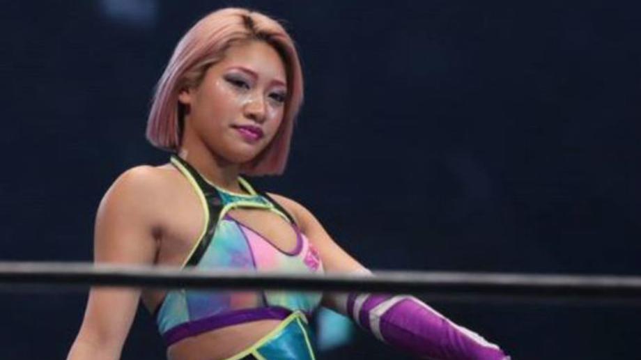 Hana Kimura, lutteuse professionnelle et vedette de l'émission de téléréalité Terrace House.