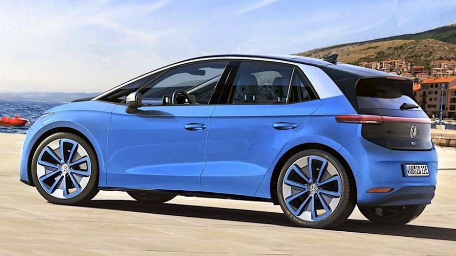 Volkswagen ID.1. (photo : Pare-brise - Profil)