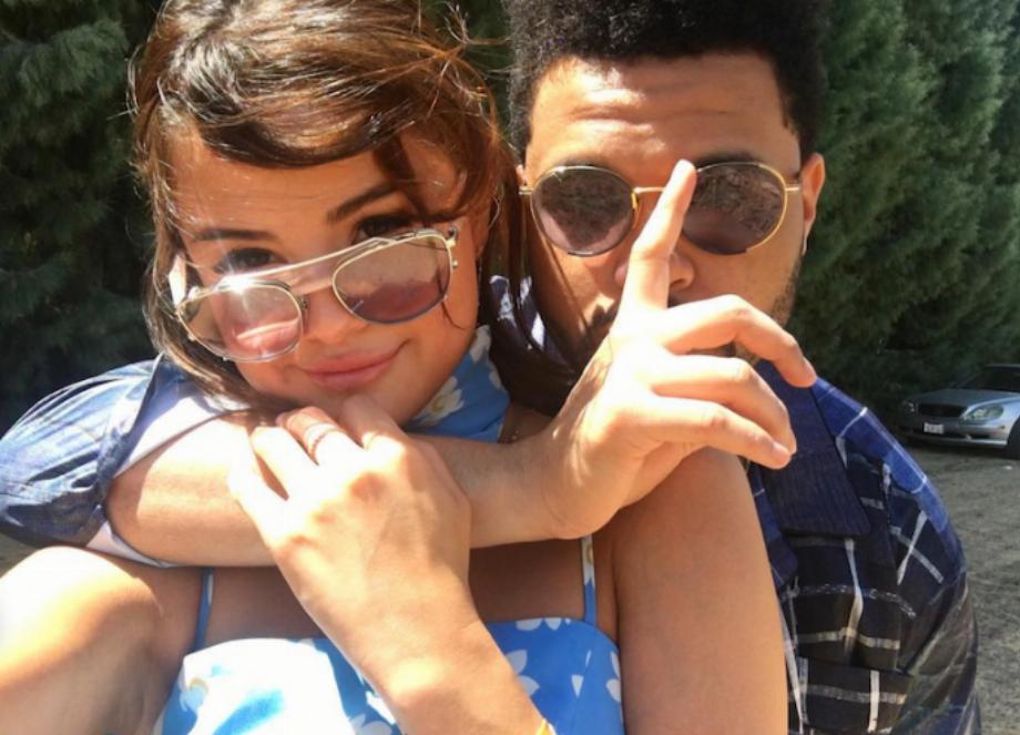 Selfie de Selena Gomez et The Weekend