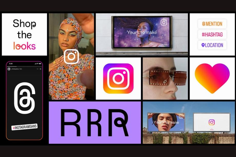 Nouvelles polices pour Instagram et Facebook. (photo : objectif)