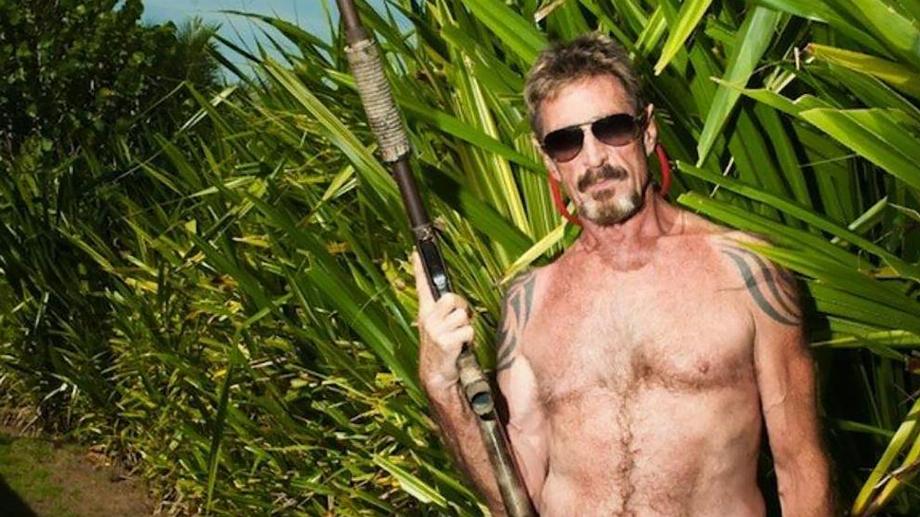 John McAfee était connu pour ses excès