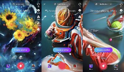 TikTok ajoute l'intelligence artificielle pour créer des images avec des descriptions