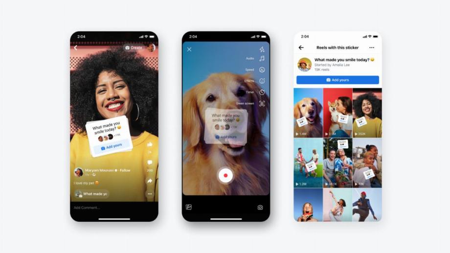 Bobines de Facebook et Instagram. (photo : Objectif)