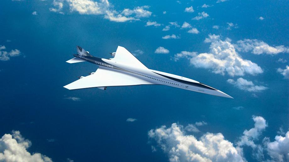 L'avion Boom Supersonic sera capable de voler deux fois plus vite que les autres avions et entrera en production en 2024. (REUTERS)